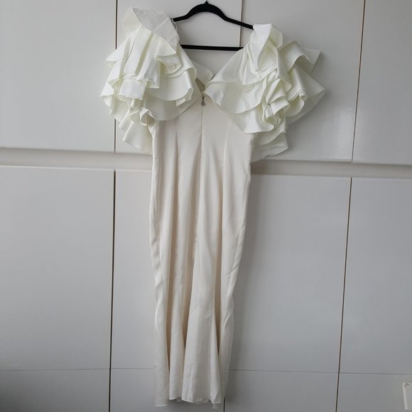 ROTATE Birger Christensen ! Bridal capsule carmen dress (EU/38) - Picture 6 of 13
